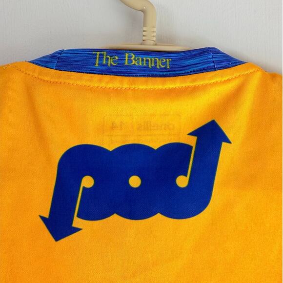 2019 Clare GAA Home Jersey Kids Age 14 O’Neills Yellow Blue Irish Gaelic Games - Picture 7 of 7